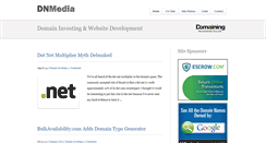 Desktop Screenshot of dnmedia.com